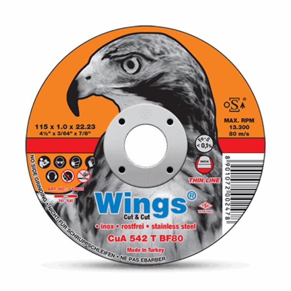 DISCO_CORTE INOX WINGS